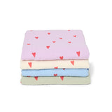 Studio Noos - Muselin Swaddle Hearts 