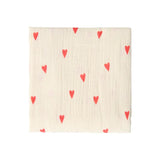 Studio Noos - Muselin Swaddle Hearts Natural