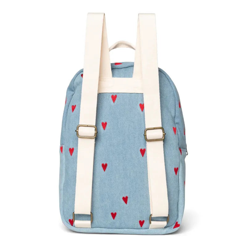 Studio Noos - Rucksack Midi Denim Hearts