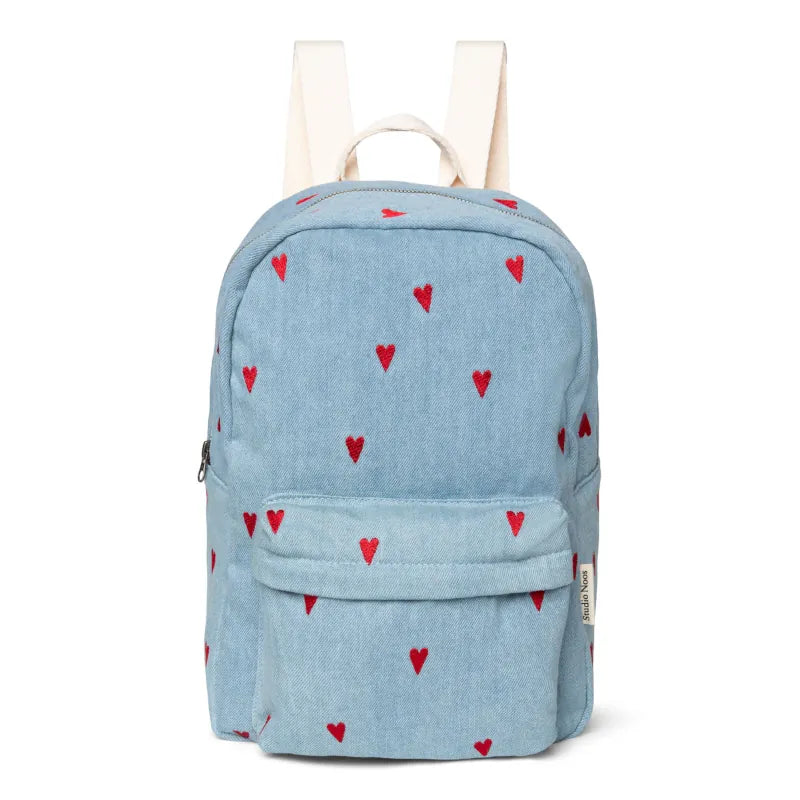 Studio Noos - Rucksack Midi Denim Hearts
