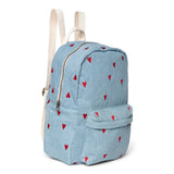 Studio Noos - Rucksack Midi Denim Hearts