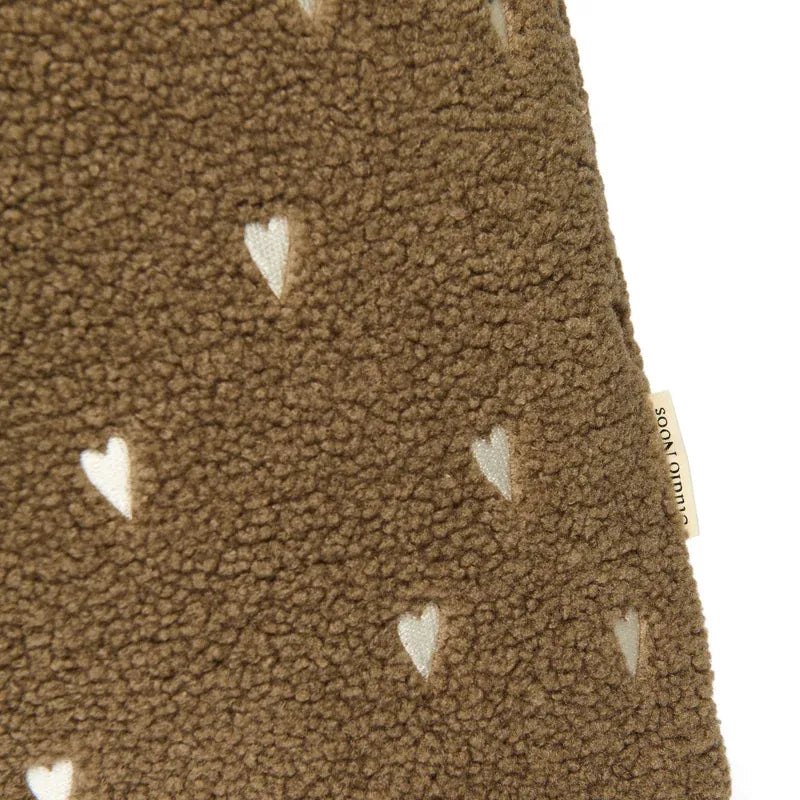 Studio Noos - Tasche Mom Teddy Hearts Brown