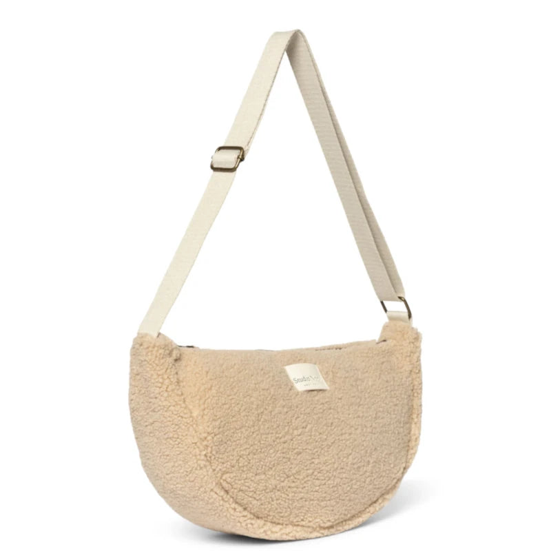 Studio Noos - Umhängetasche Fanny Pack Teddy Ecru