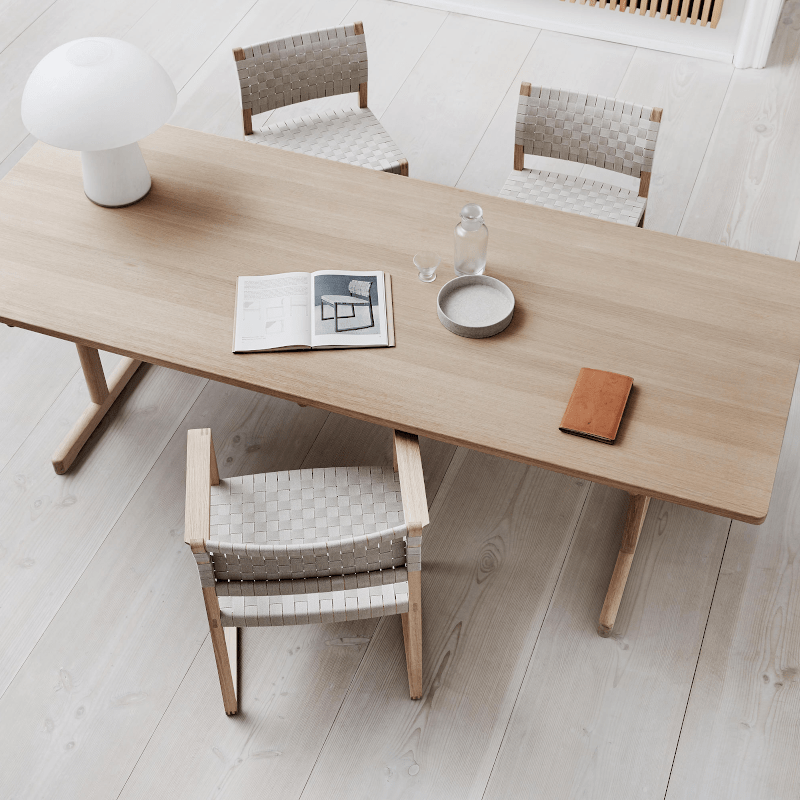 Stuhl - BM61 Chair Linen Webbing von Fredericia