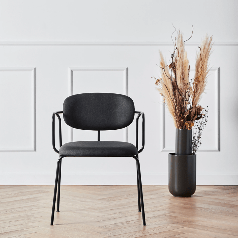 Stuhl - Frame dark grey von Woud