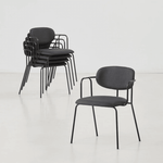 Stuhl - Frame dark grey von Woud