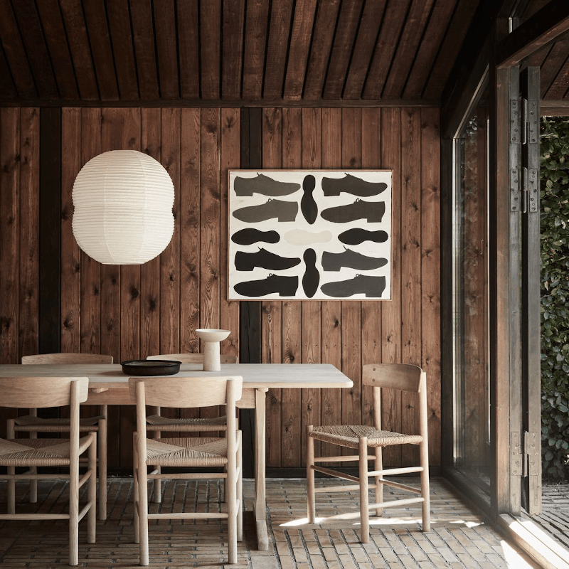 Stuhl - J39 Mogensen Chair Oak soap von Fredericia