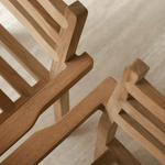 Stuhl Outdoor - AH502 mit Armlehne von Carl Hansen