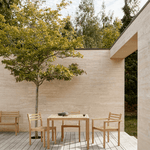 Stuhl Outdoor - AH502 mit Armlehne von Carl Hansen