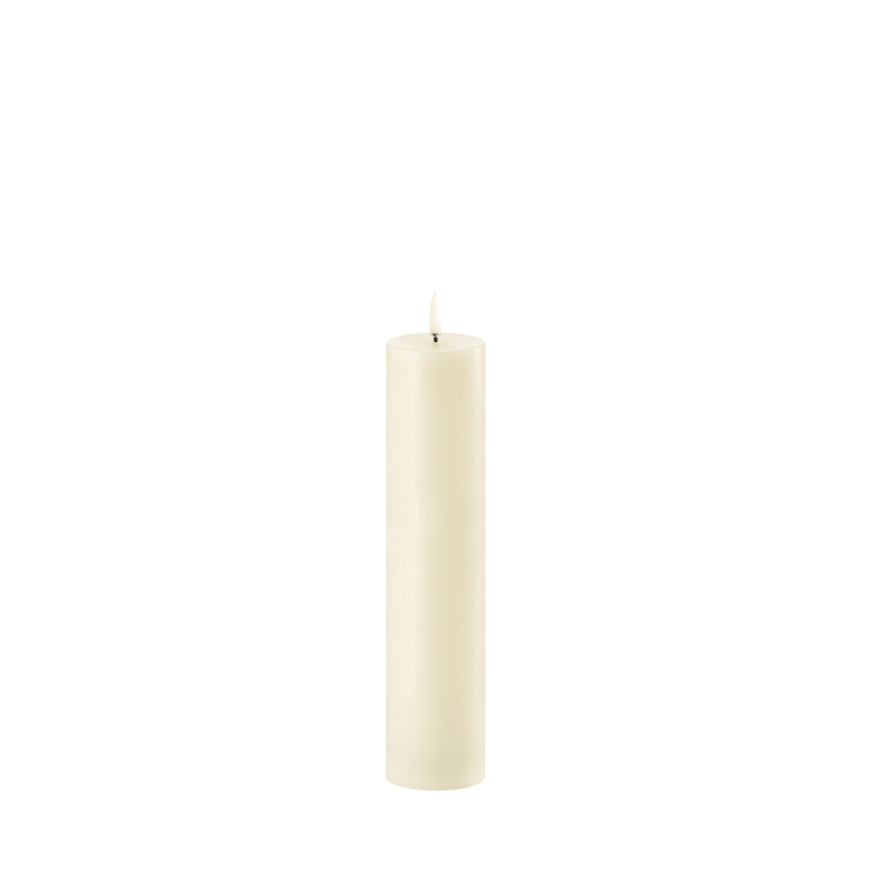 Stumpenkerze - LED Ivory 4.8 x 22 von UYUNI