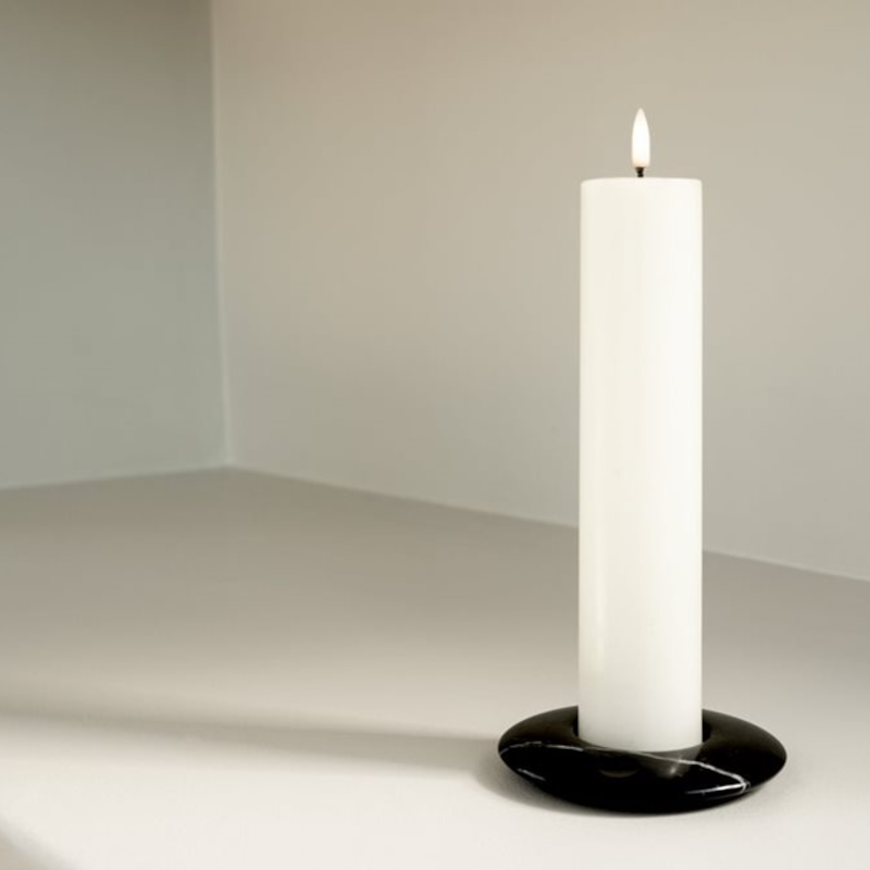 Stumpenkerze - LED Ivory 4.8 x 22 von Uyuni
