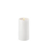 Stumpenkerze - LED Nordic White 7.8 x 15.2 von Uyuni