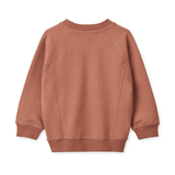 Sweatshirt - Aude cherry/dark rosetta von Liewood