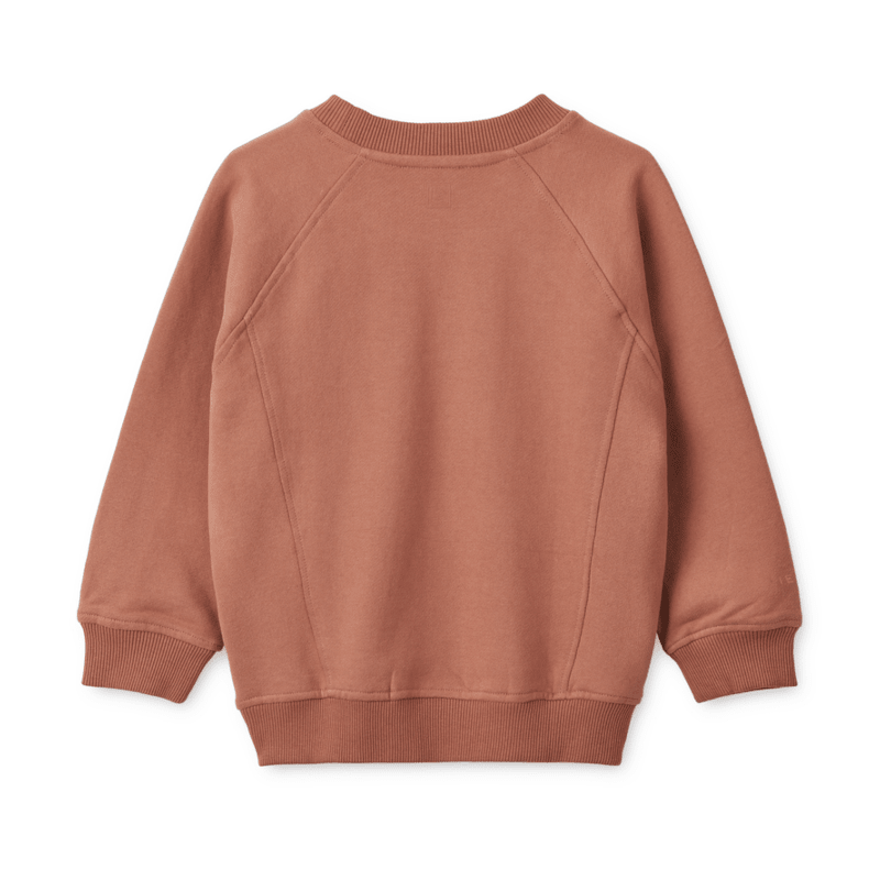 Sweatshirt - Aude cherry/dark rosetta von Liewood