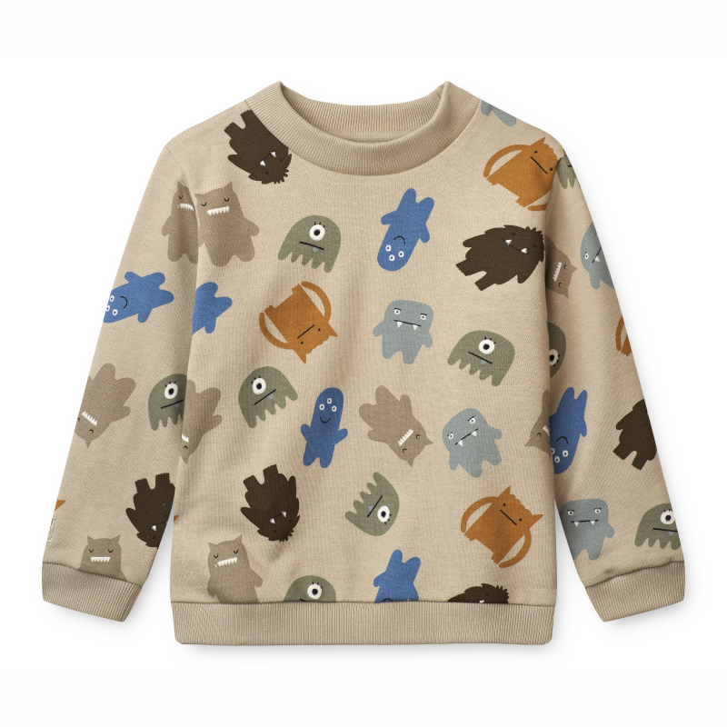 Sweatshirt - Thora Monster mist von Liewood
