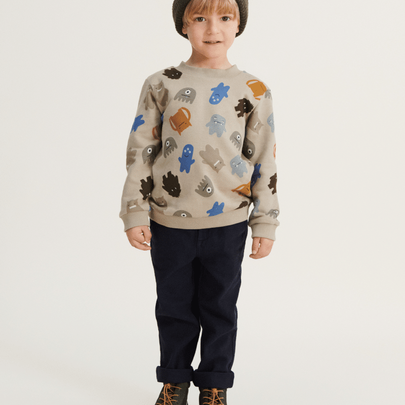 Sweatshirt - Thora Monster mist von Liewood