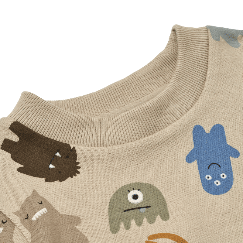 Sweatshirt - Thora Monster mist von Liewood