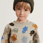 Sweatshirt - Thora Monster mist von Liewood