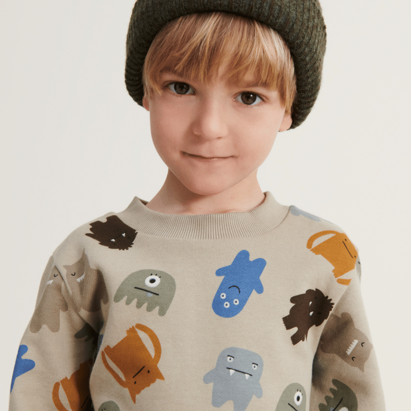 Sweatshirt - Thora Monster mist von Liewood