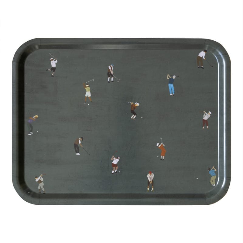 Tablett - Golfers Tray L von Fine Little Day