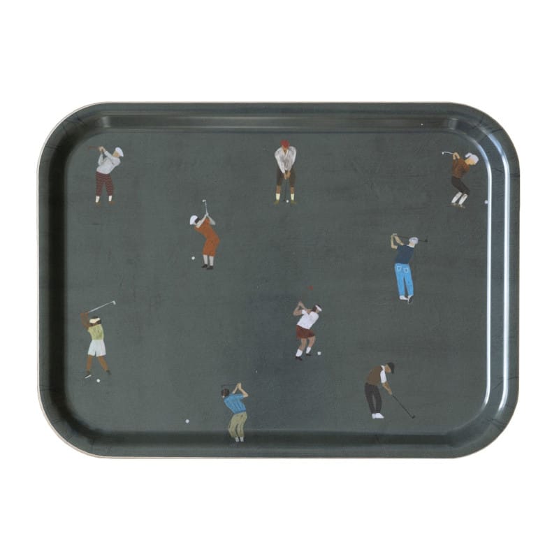Tablett - Golfers Tray S von Fine Little Day
