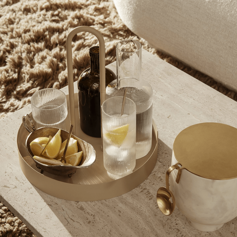Tablett - Grib Tray Cashmere von Ferm Living