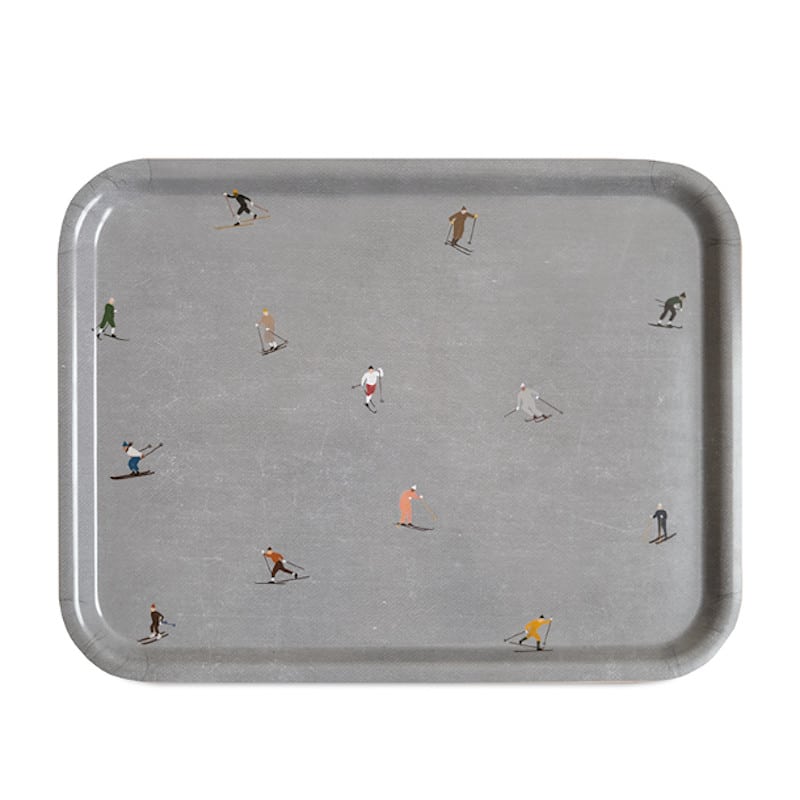 Tablett - Skiers Tray L von Fine Little Day