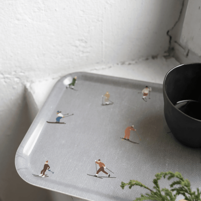 Tablett – Skiers Tray S von Fine Little Day