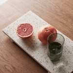 Tablett - Stone Terrazzo von Hübsch Interior