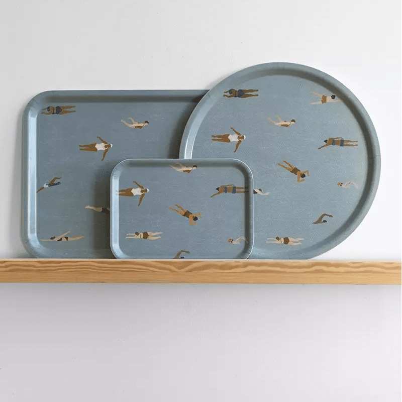 Tablett - Swimmers Tray S von Fine Little Day