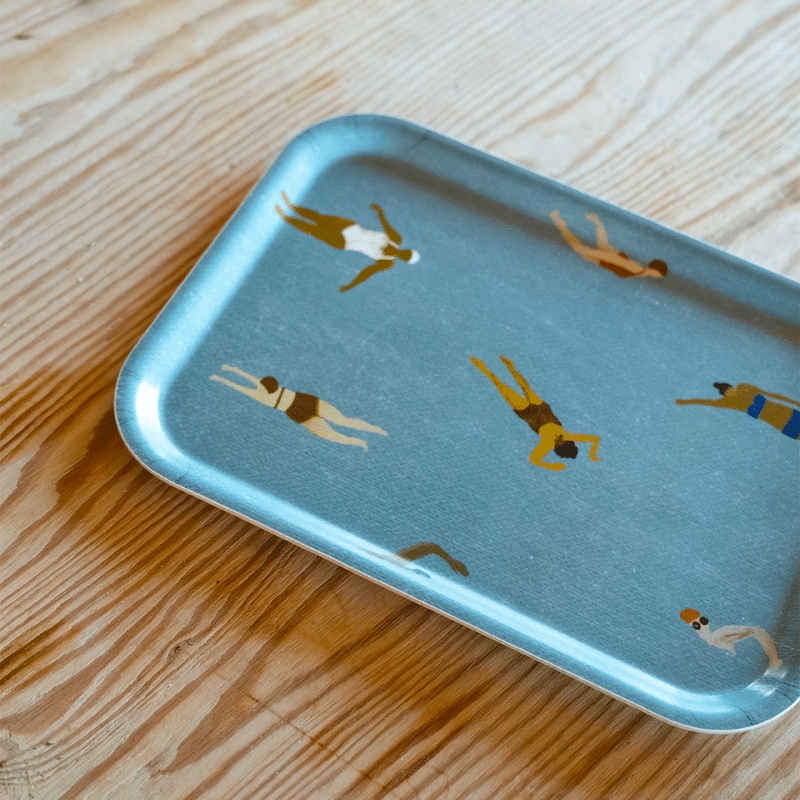 Tablett - Swimmers Tray S von Fine Little Day