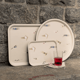 Tablett - Swimmers Tray Sand L von Fine little Day
