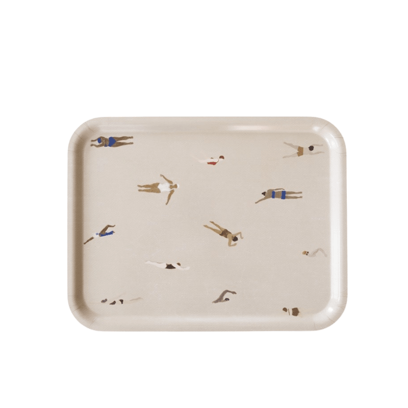 Tablett - Swimmers Tray Sand L von Fine little Day