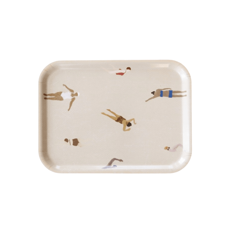 Tablett - Swimmers Tray Sand S von Fine little Day