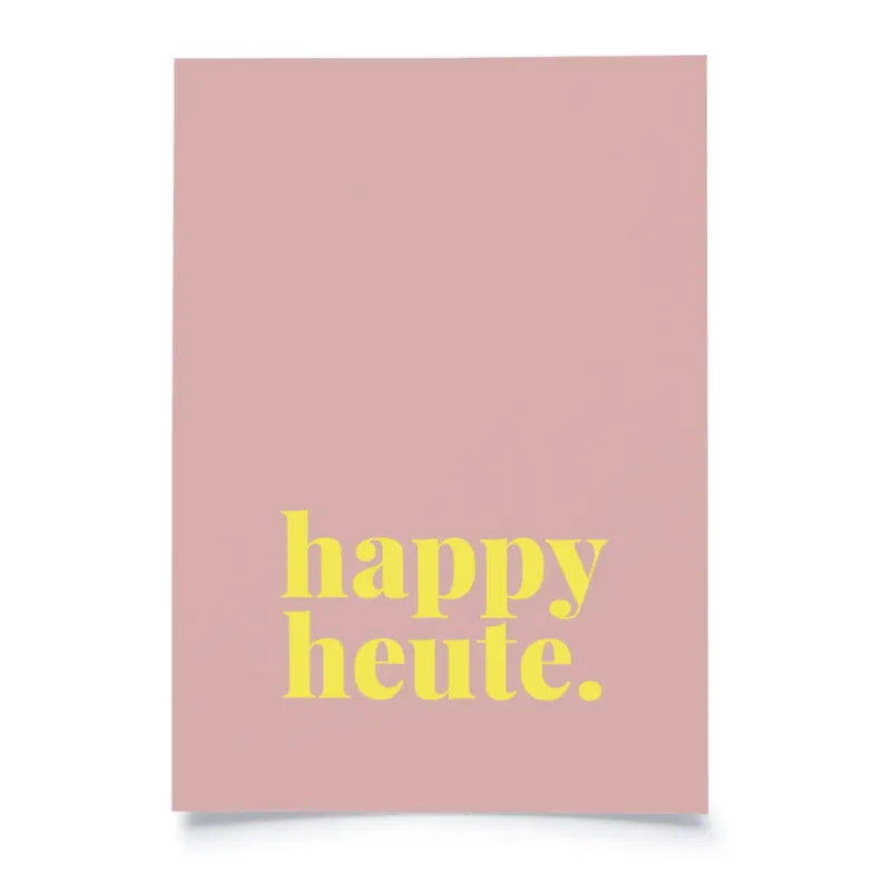 Tadah - Karte Happy Heute.
