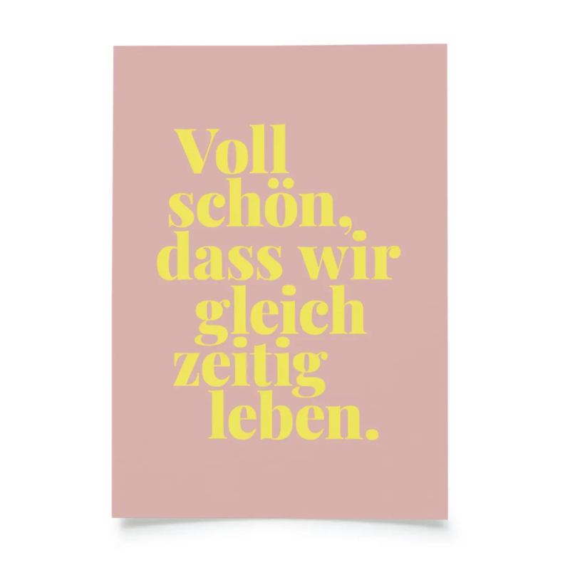 Tadah - Karte Voll schön
