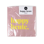 Tadah - Serviette happy heute.