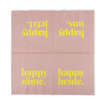 Tadah - Serviette happy heute.