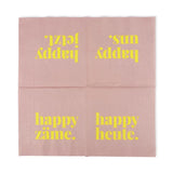 Tadah - Serviette happy heute.