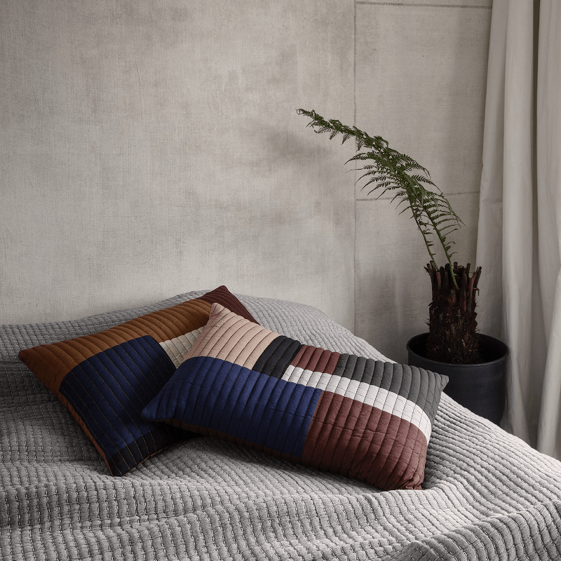 Tagesdecke - Daze Bedspread grau von Ferm Living