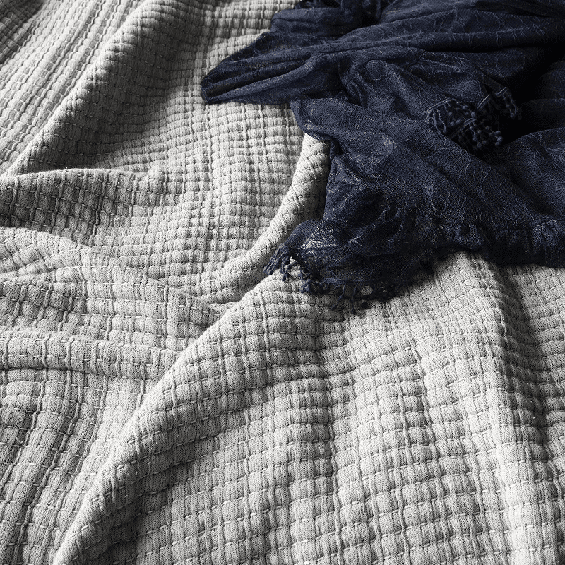 Tagesdecke - Daze Bedspread grau von Ferm Living