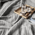 Tagesdecke - Daze Bedspread grau von Ferm Living