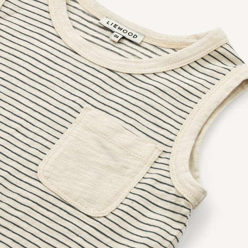 Tank Top - Lome Y/D stripe von Lierwood