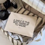 Tasche - Clutch Canva black/off white von House Doctor