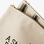 Tasche - Clutch Canva black/off white von House Doctor