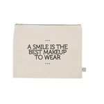 Tasche - Clutch Canva black/off white von House Doctor