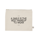Tasche - Clutch Canva black/off white von House Doctor