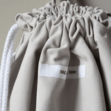 Tasche - Cotton Cataria light grey von Meraki