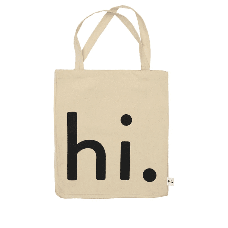 Tasche - Hi black von Design Letters