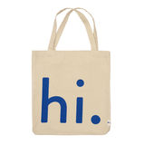 Design Letters - Bag Hi blue